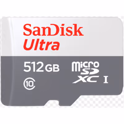 כרטיס זכרון מיקרו SanDisk Ultra 512GB