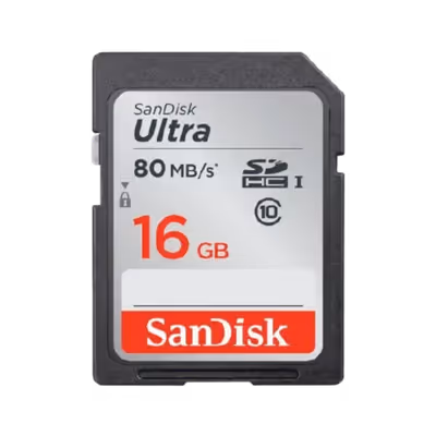 כרטיס SD SanDisk 16GB