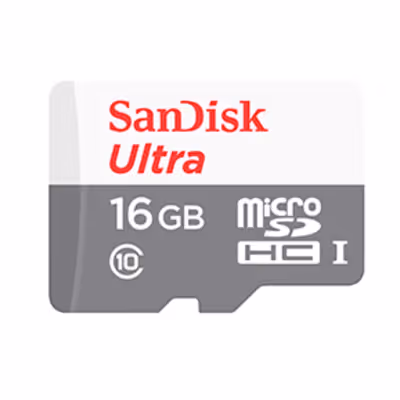 כרטיס זכרון מיקרו SanDisk Ultra 16GB