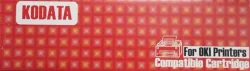 טונר תואם KODATA למדפסת OKI X412, עד 3,000 עמודים