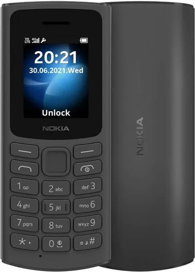 מכשיר Nokia 105 4G (2023) תומך כשר ללא דפדפן