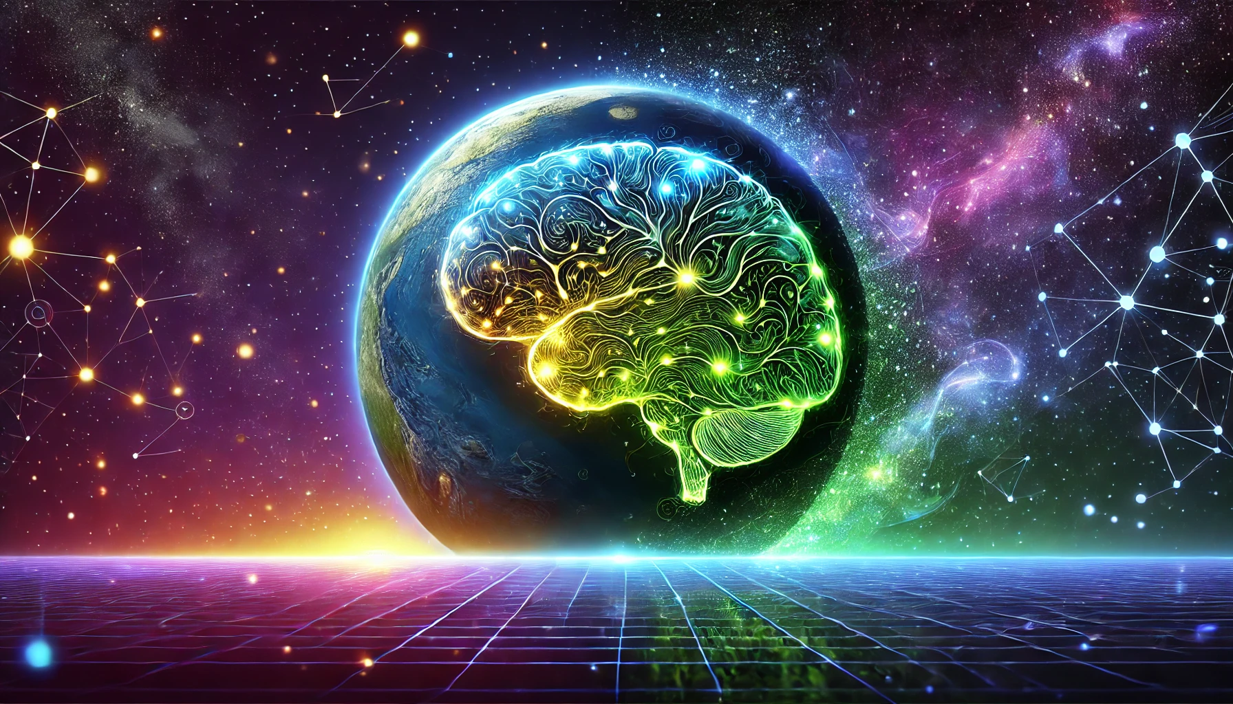 Earth with brain-like neural networks