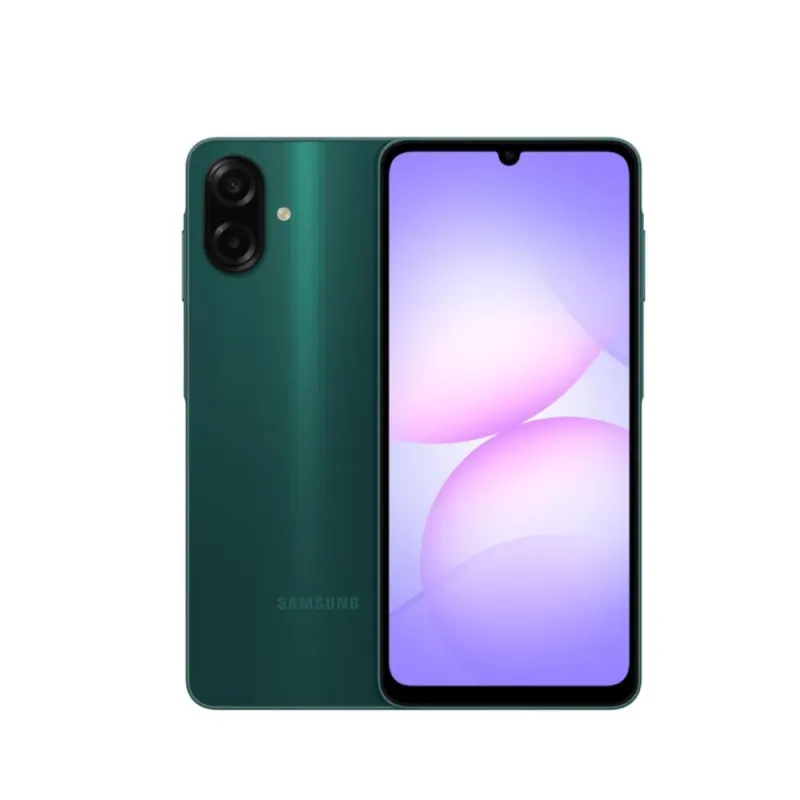 Samsung Galaxy A07 (4GO/64GO) disponible chez MTS PLUS NABEUL. Couleurs: vert