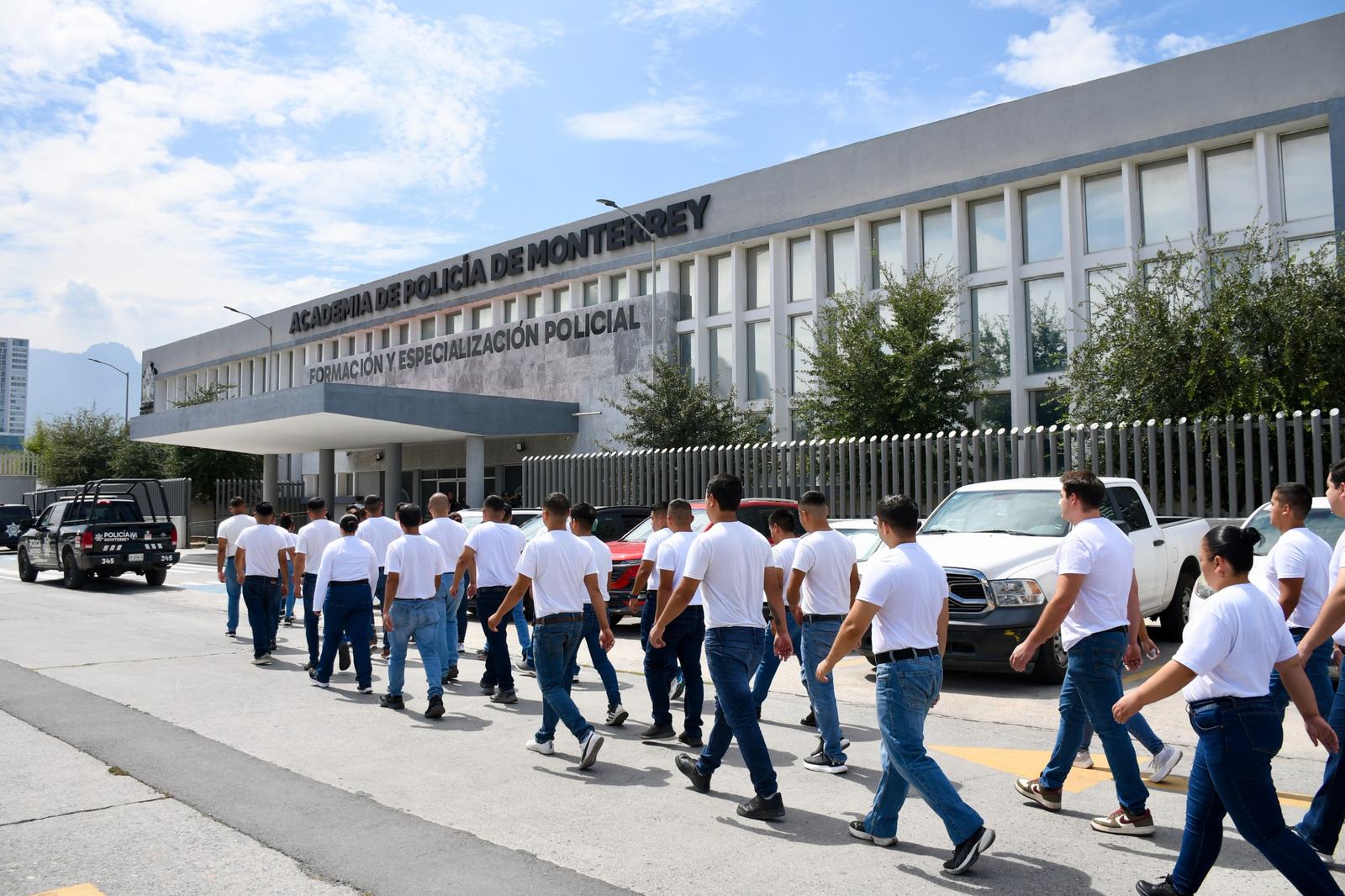 INGRESAN 44 CADETES A ACADEMIA DE POLICÍA DE MONTERREY