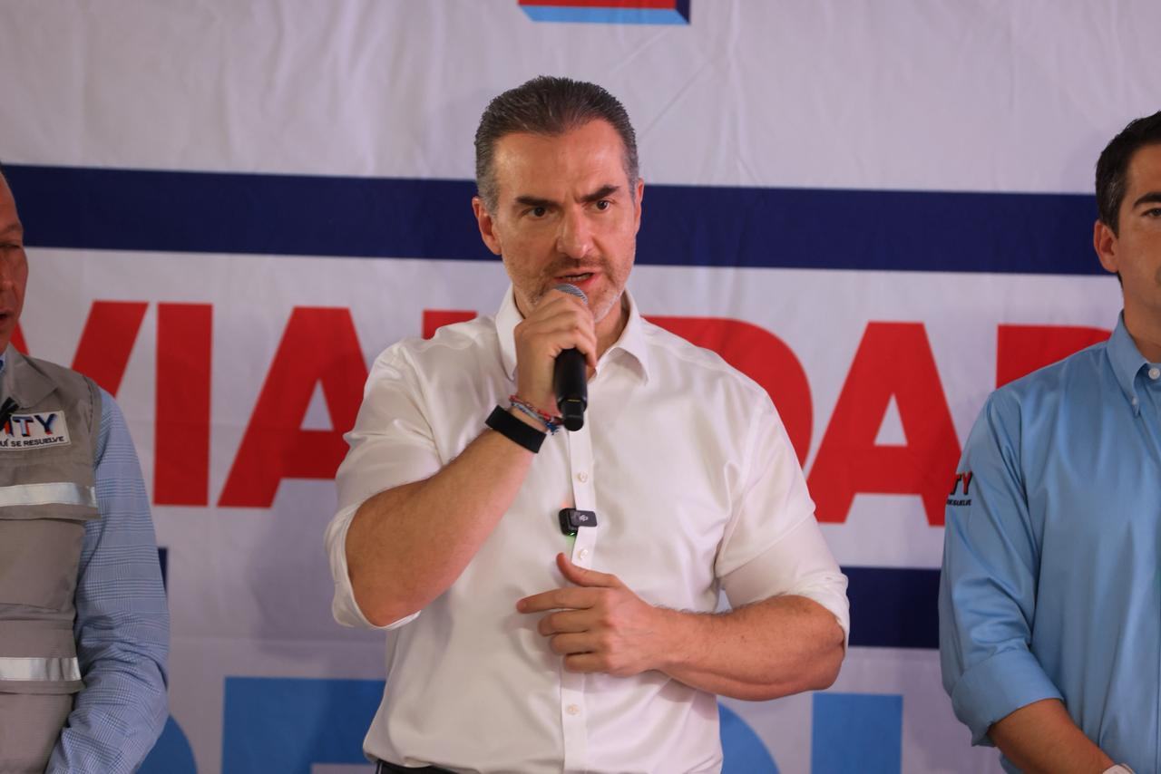 ENTREGA MONTERREY SEGUNDA PARTE DE OBRAS DEL CIRCUITO VIAL HUAJUCO