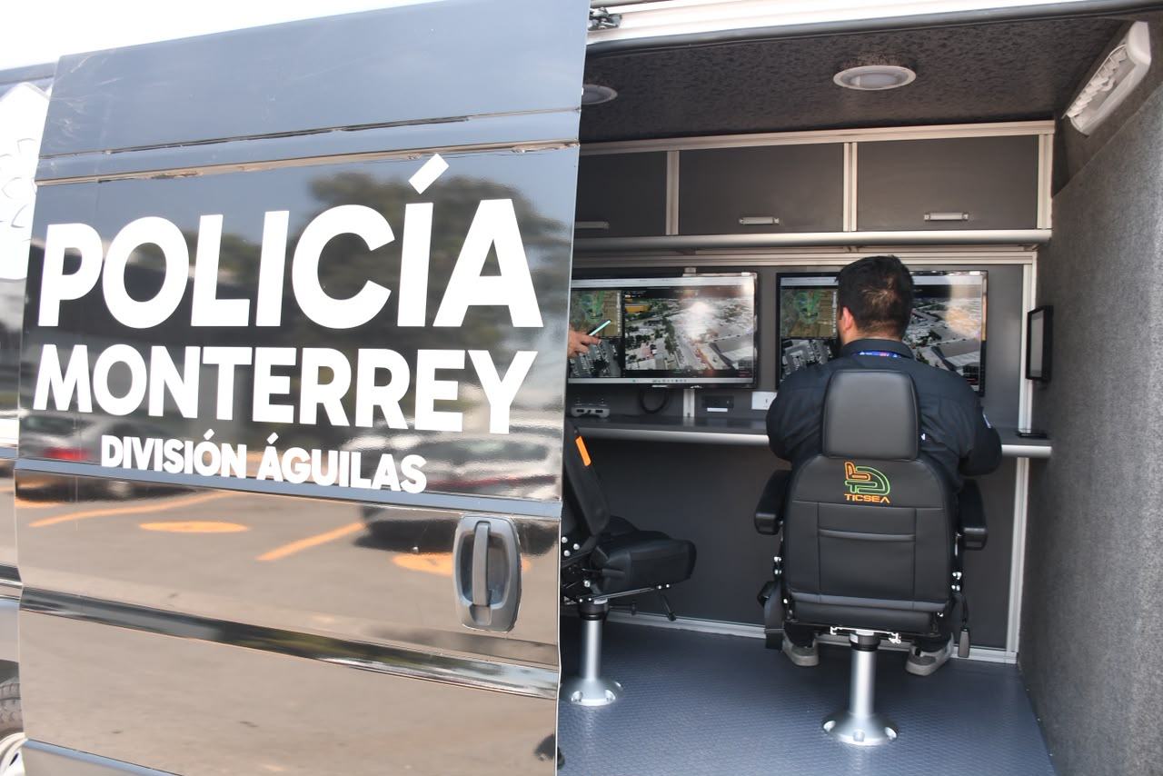 Refuerza Monterrey estrategia Escudo con tecnología y vigilancia para fortalecer la seguridad