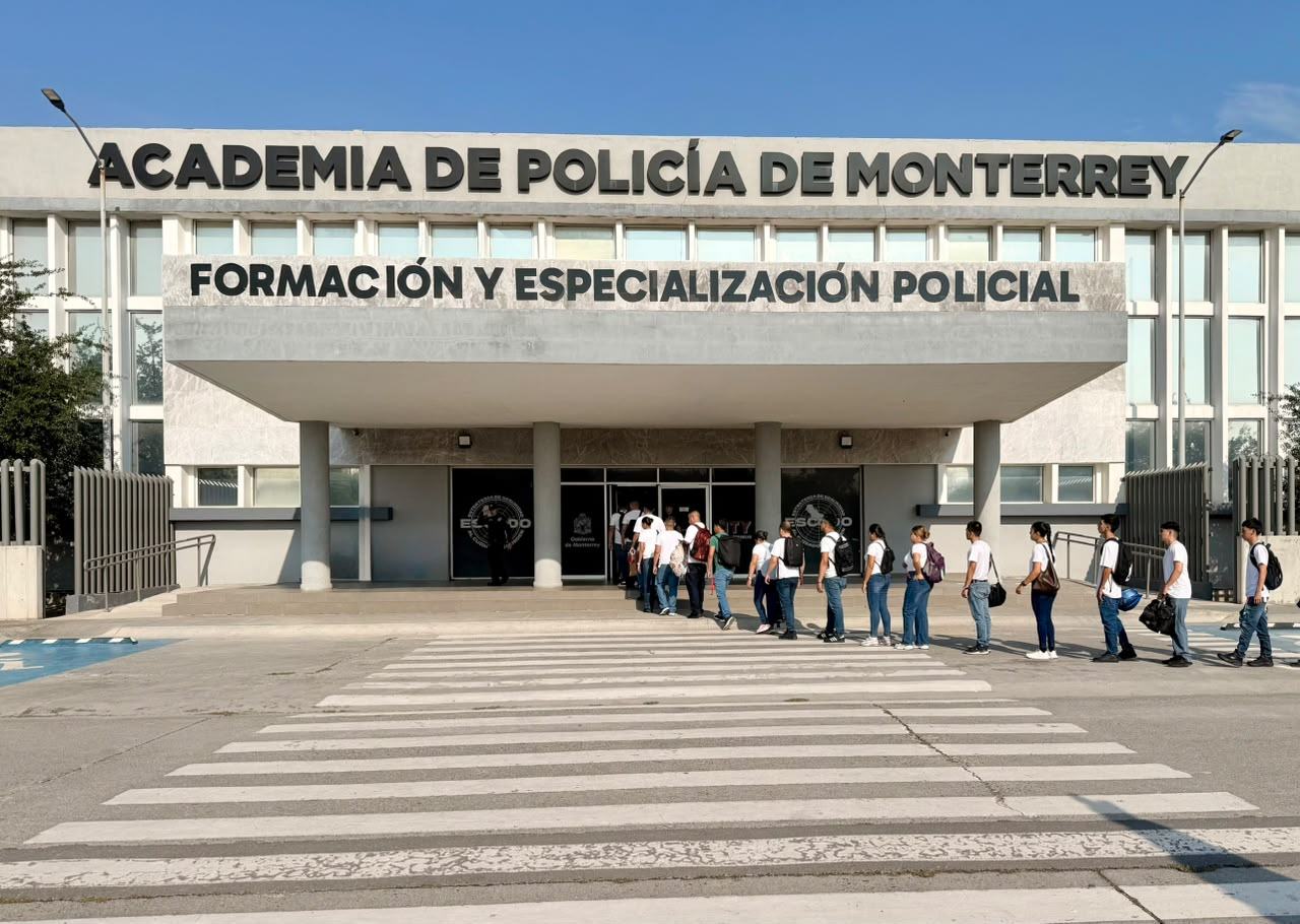 INGRESAN 65 NUEVOS CADETES A LA ACADEMIA DE POLICÍA DE MONTERREY