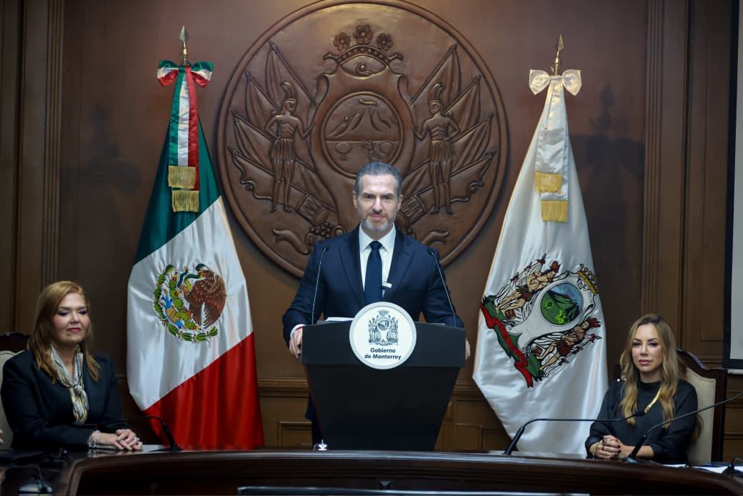 Presenta Adrián de la Garza resultados de dos años de gobierno al frente de Monterrey