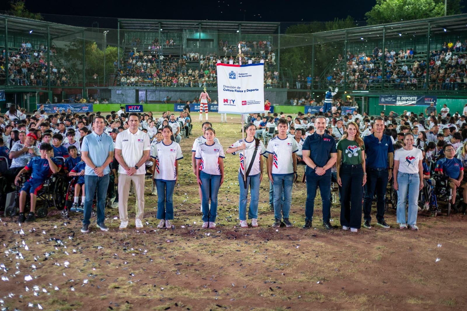 Monterrey abandera a su delegación rumbo a la Olimpiada y Paralimpiada Nuevo León 2026
