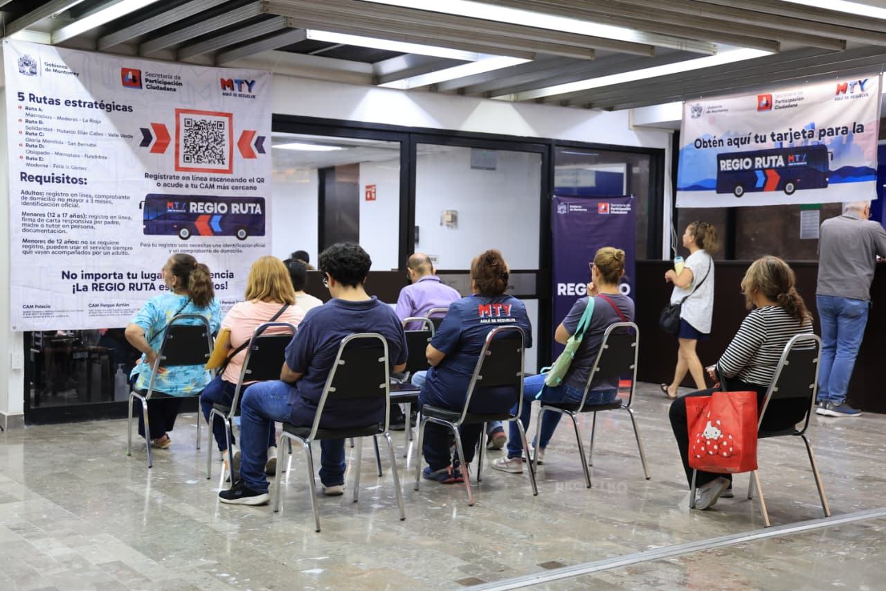 Invita Monterrey a tramitar con anticipación la tarjeta Regio Ruta