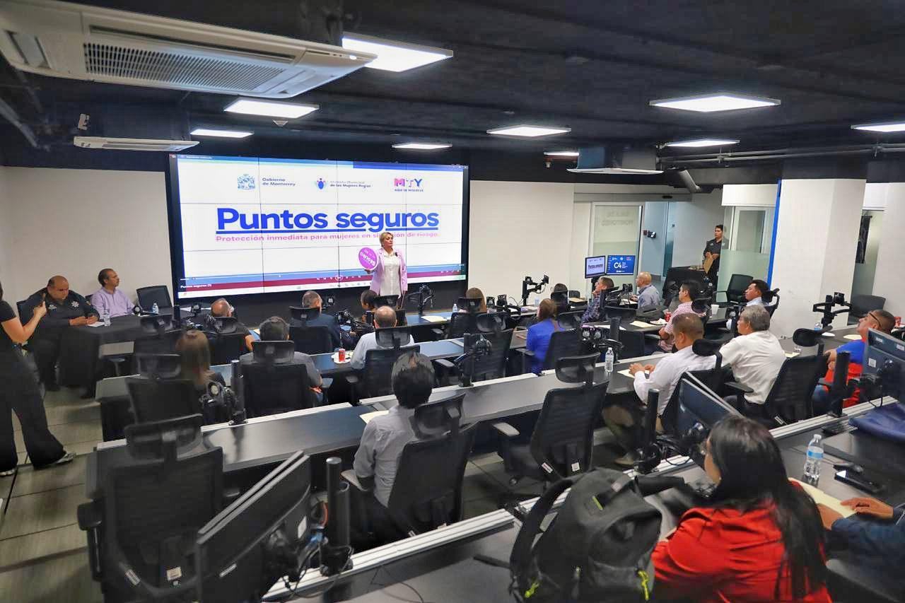 Refuerzan Monterrey y ANTAD acciones para ampliar red de Puntos Seguros y “La Señal que Protege” para mujeres