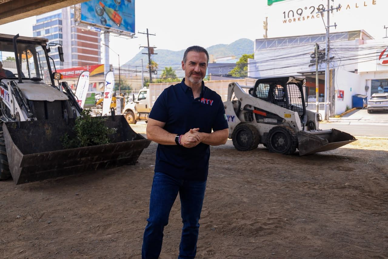 Gobierno de Monterrey intensifica mantenimiento integral en la avenida Alfonso Reyes