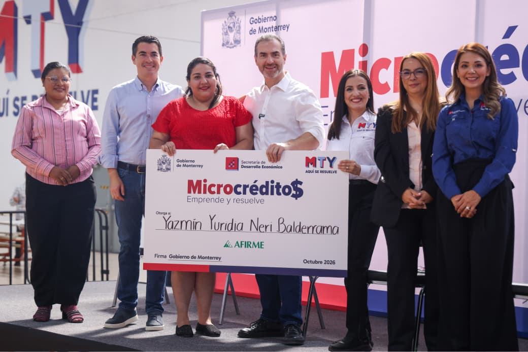 Impulsa Adrián de la Garza el emprendimiento con más de 54 millones de pesos en microcréditos