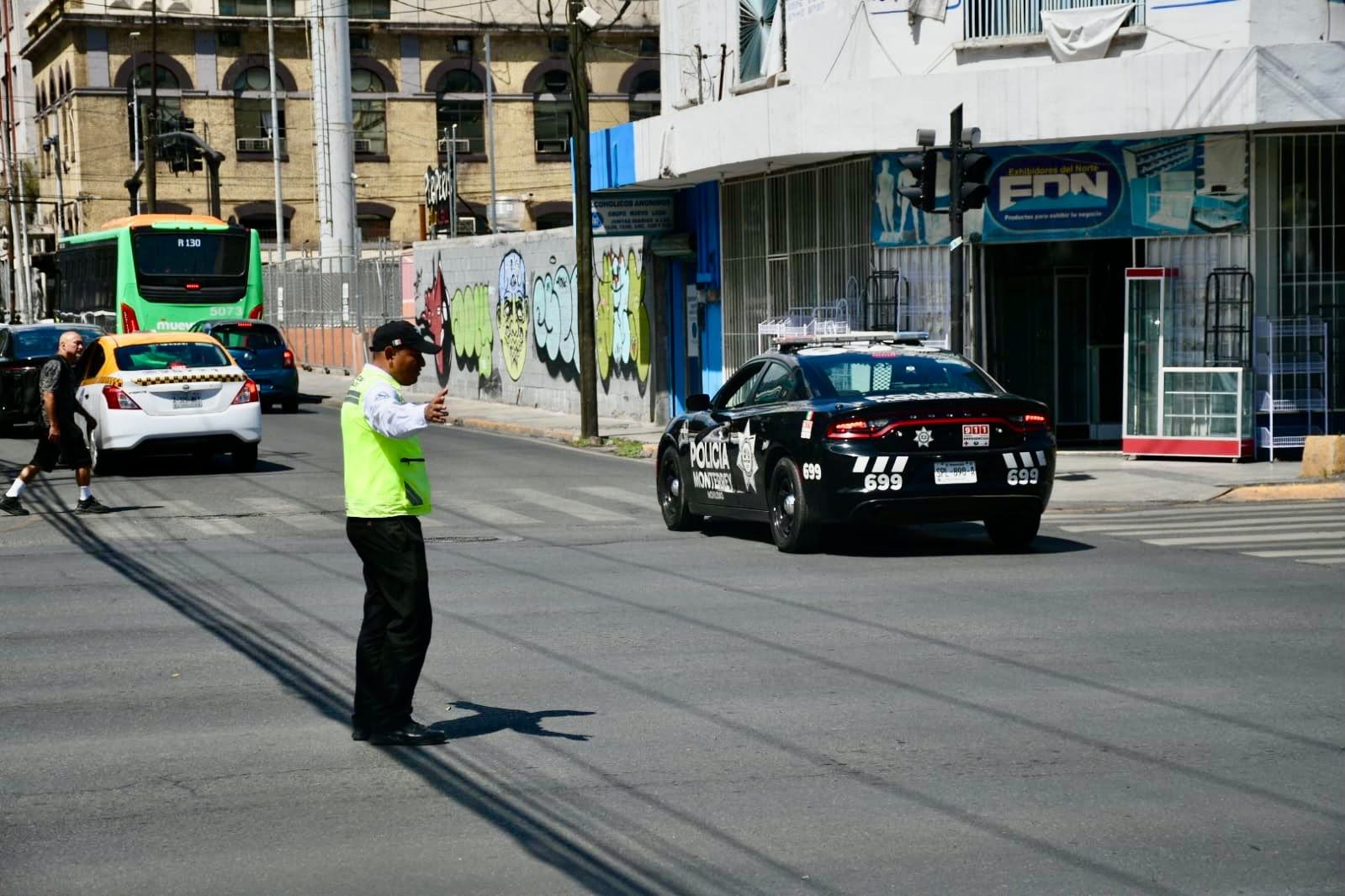 Implementan operativo por semáforos apagados