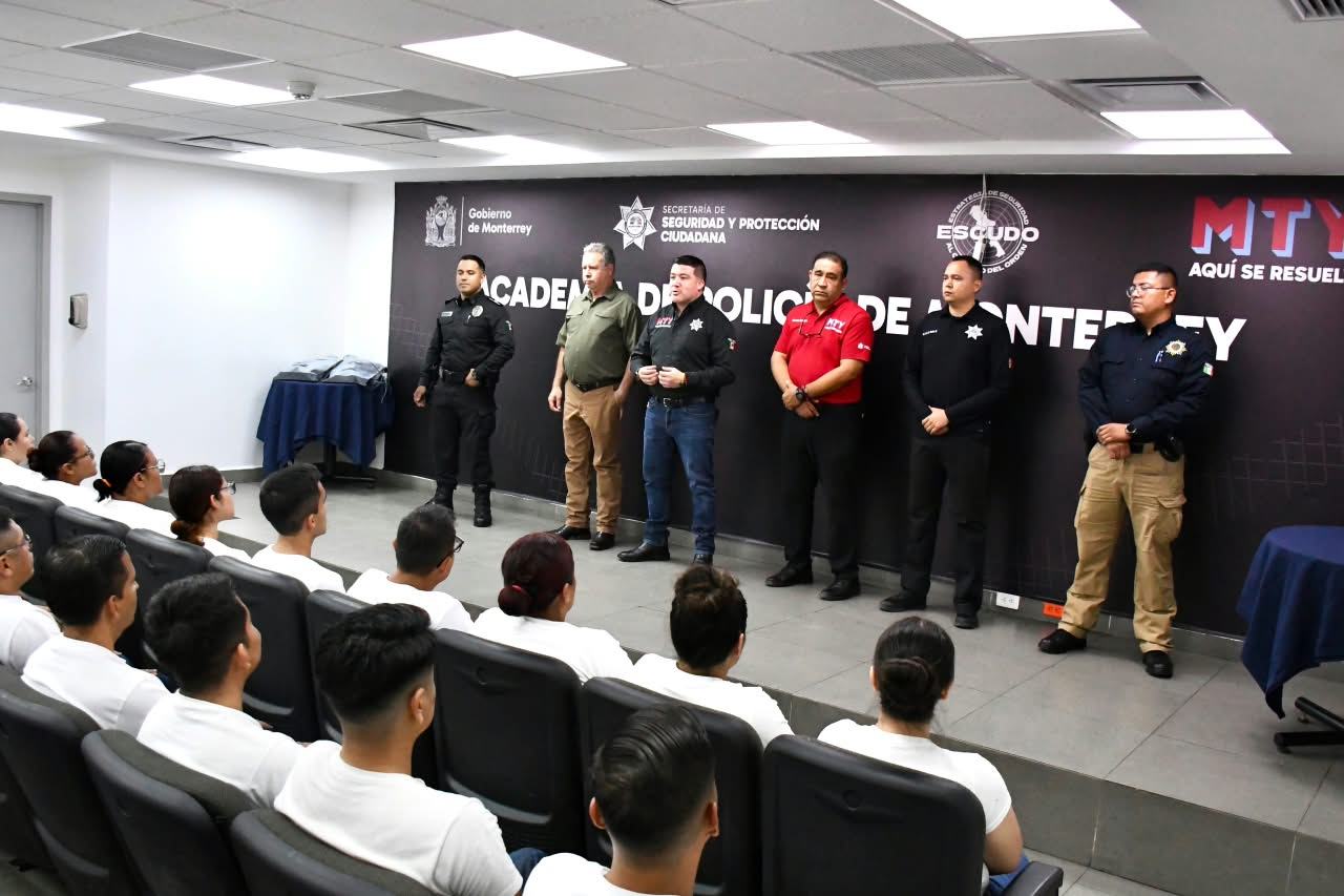 INGRESAN 44 CADETES A ACADEMIA DE POLICÍA DE MONTERREY