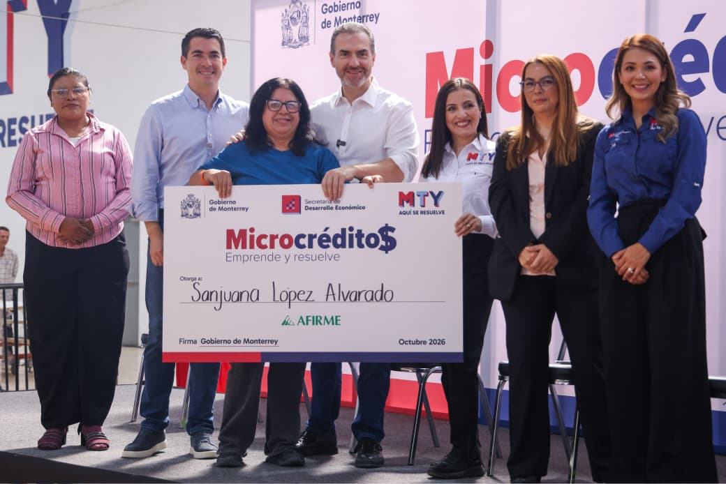 Impulsa Adrián de la Garza el emprendimiento con más de 54 millones de pesos en microcréditos