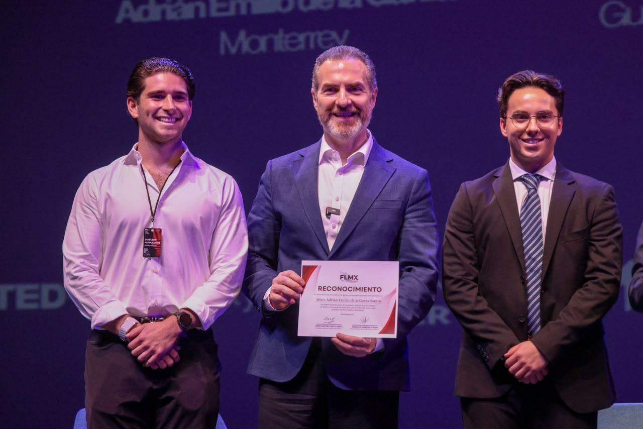 Aborda Adrián de la Garza retos de Monterrey rumbo al 2030 en Foro Líderes de México