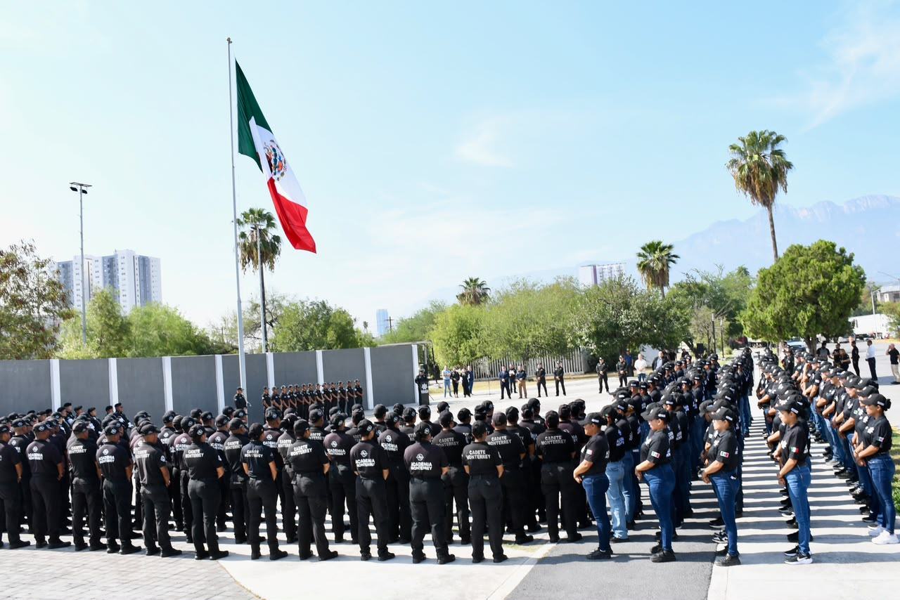 Conmemora Gobierno de Monterrey seis años de la Academia de Policía