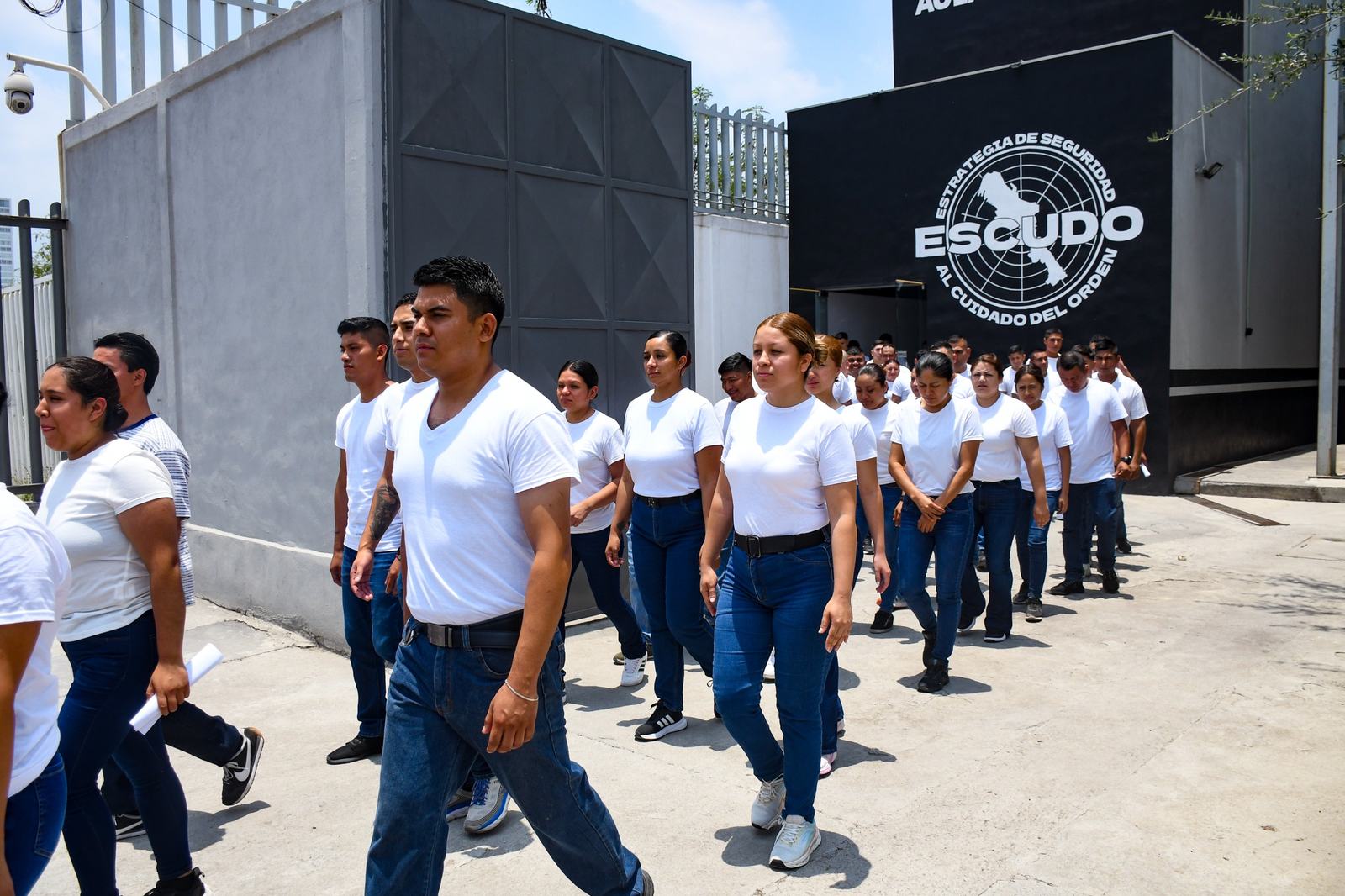 Ingresan 75 cadetes a la Academia de Policía de Monterrey