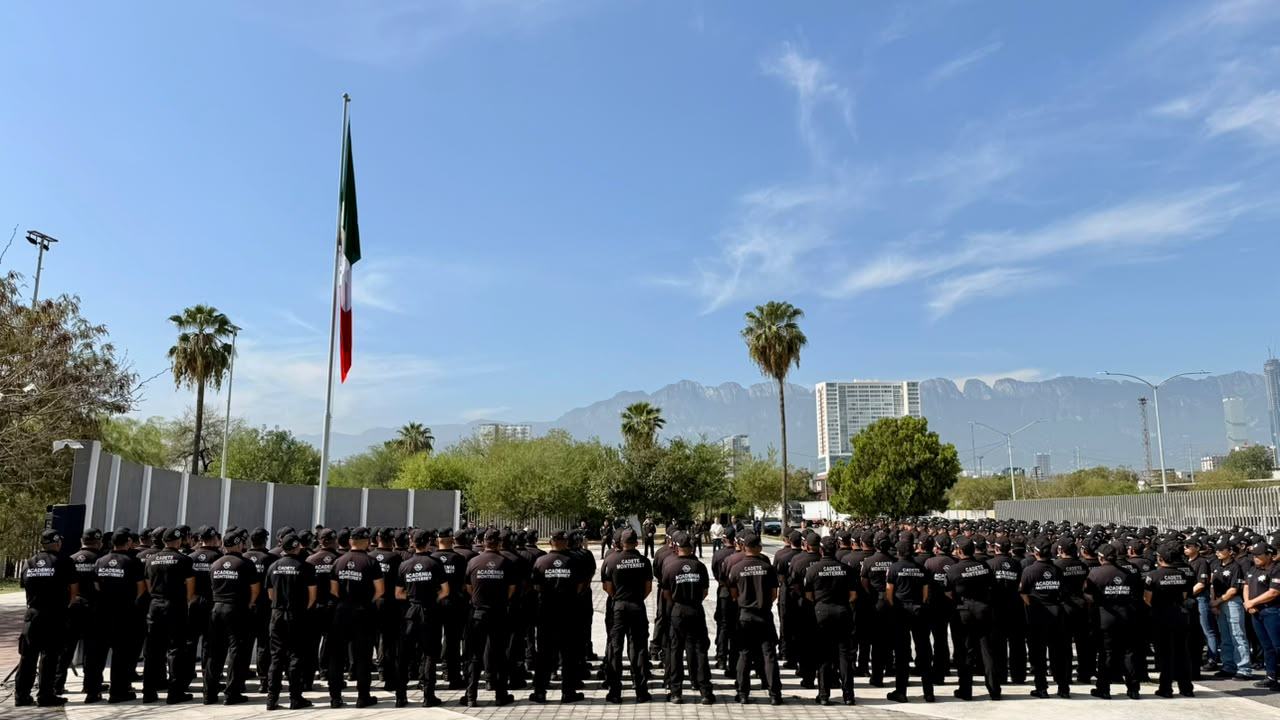 Conmemora Gobierno de Monterrey seis años de la Academia de Policía