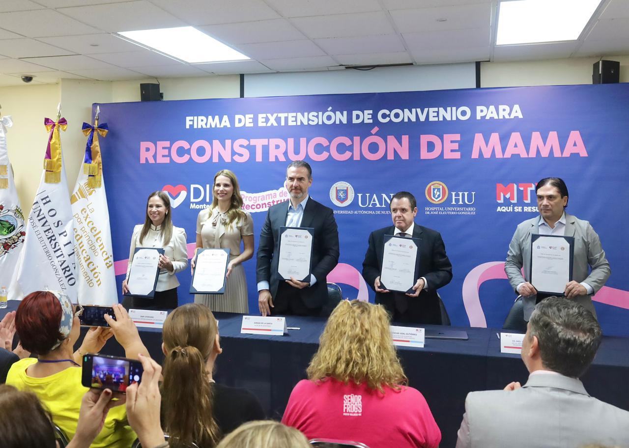 Amplia DIF Monterrey el programa de Reconstrucción Mamaria gratuito