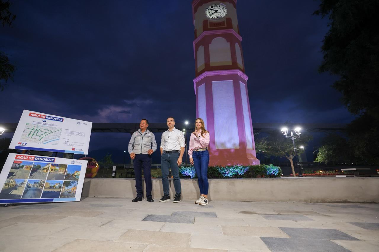 Entrega Adrián de la Garza rehabilitación de Barrio Antiguo, Barrio Bonito