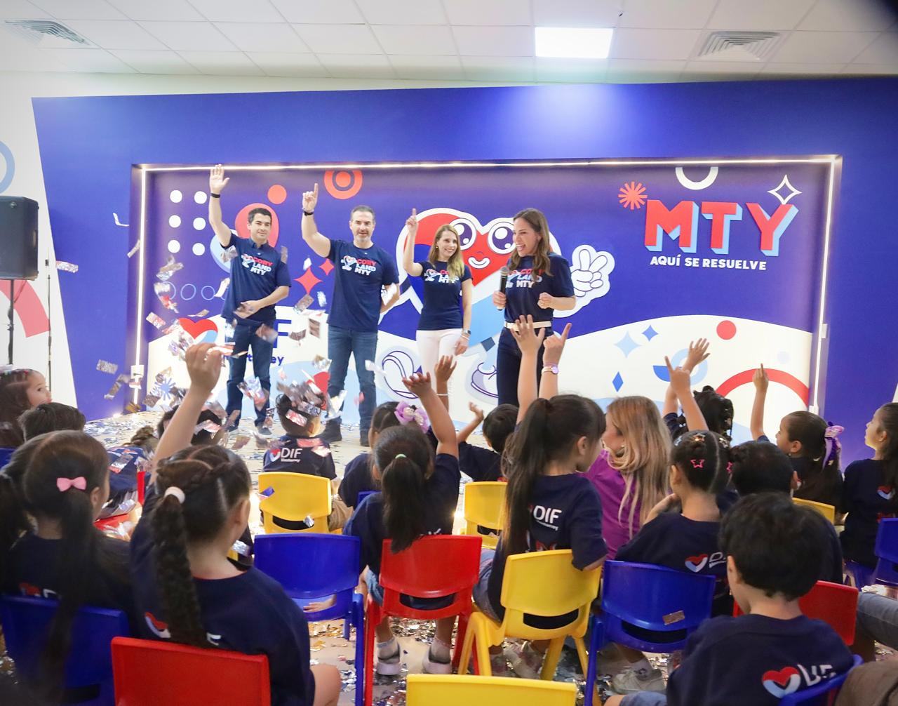 Inaugura DIF  “Coryland Mty” salón de fiestas infantiles gratuito
