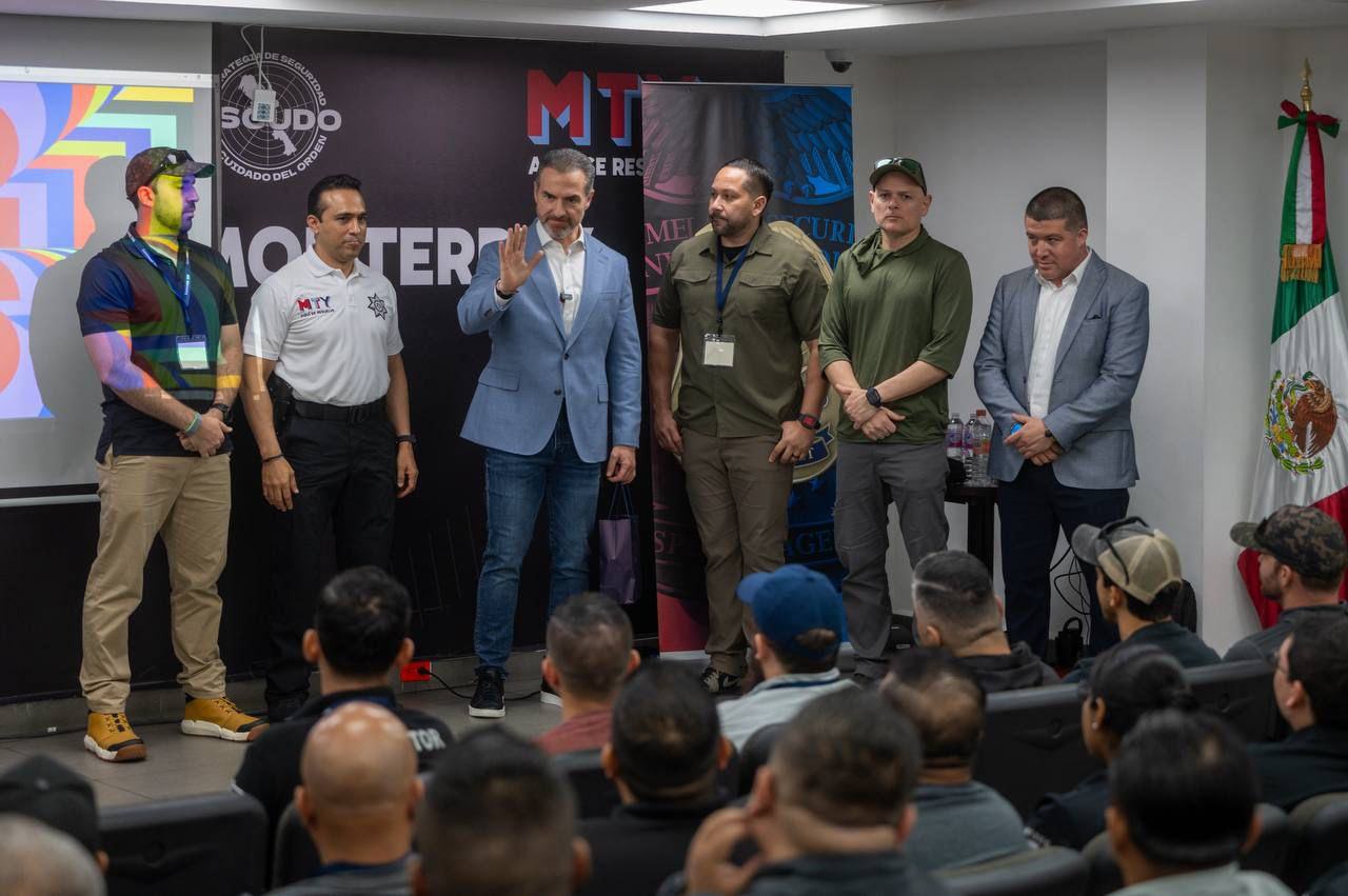 Encabeza Adrián de la Garza Curso de Atención Táctica en Eventos Masivos