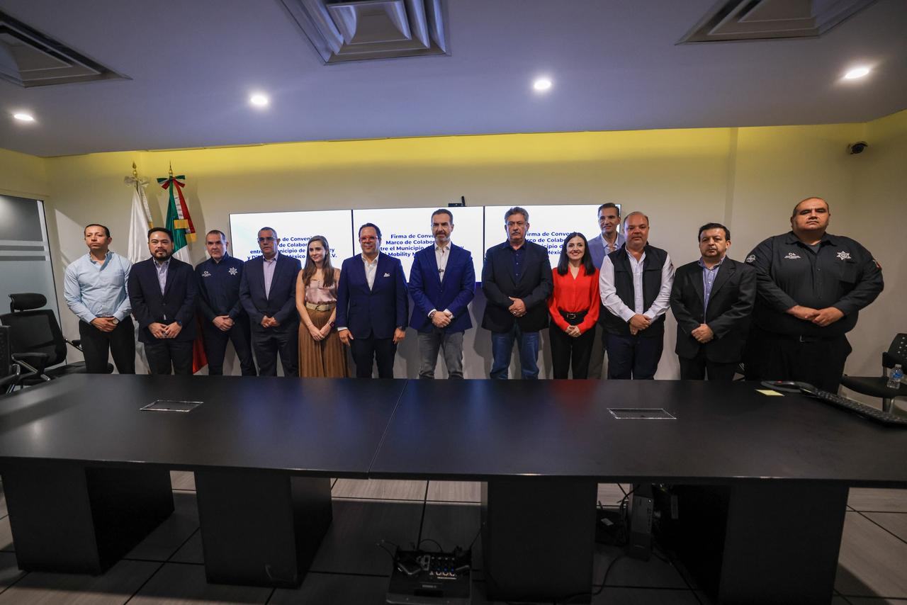 Firman acuerdo de seguridad y movilidad el Gobierno de Monterrey y la empresa DIDI