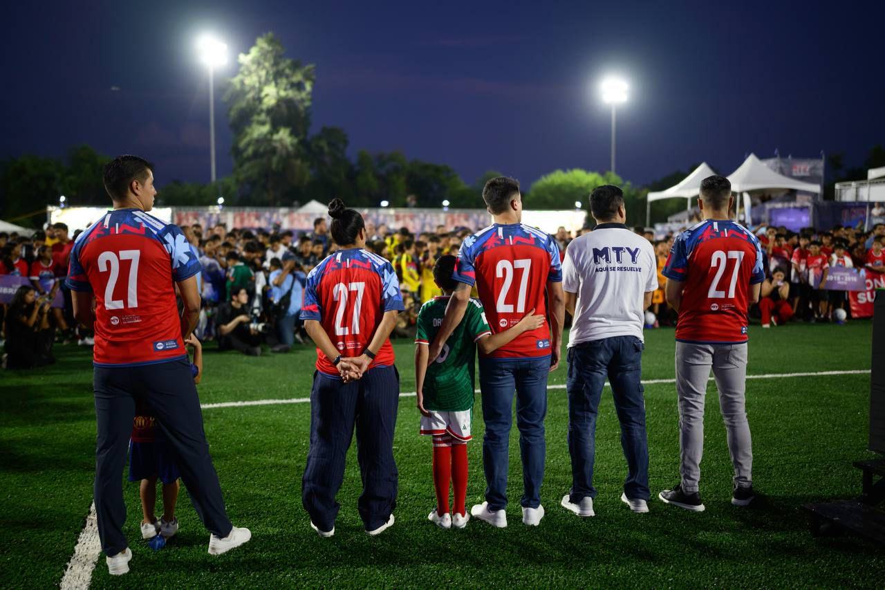 Inaugura Adrián de la Garza fases finales del “Mundialito de Barrios Monterrey”