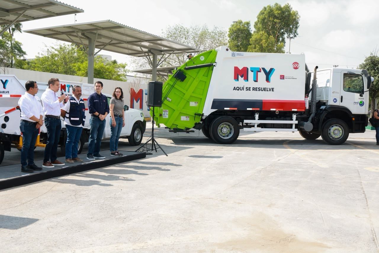 Incorpora Monterrey nuevas unidades para la recolección de basura domiciliaria