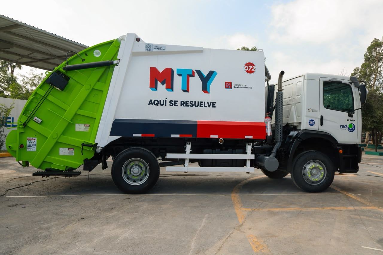 Incorpora Monterrey nuevas unidades para la recolección de basura domiciliaria