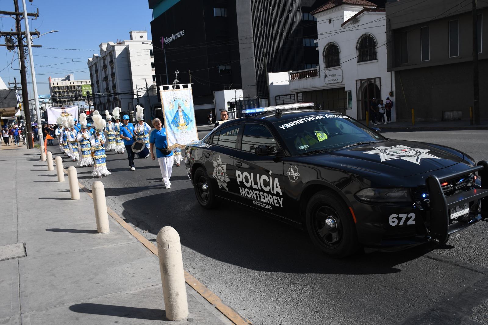 Monterrey anuncia operativo vial ante inicio de peregrinaciones