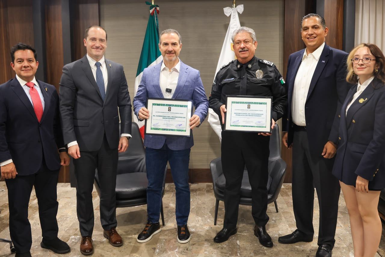 Reconoce FIFA a Monterrey por su estrategia de seguridad durante el Mundial