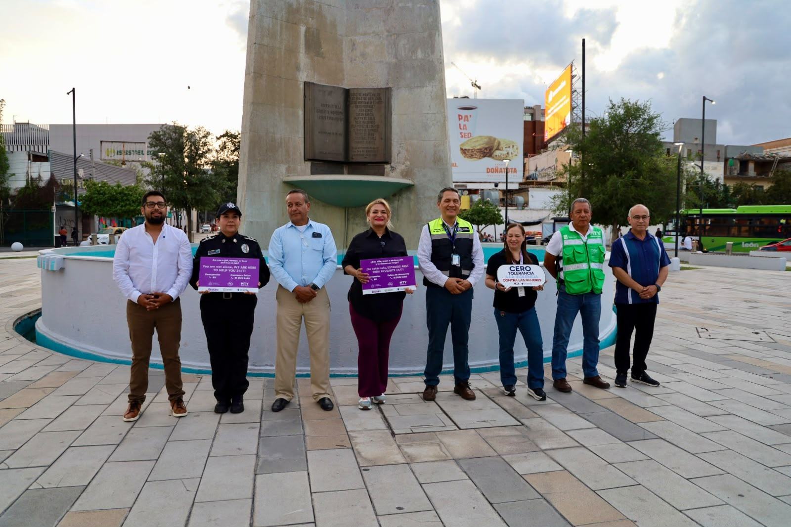 Fortalece Monterrey seguridad de las mujeres con sendero seguro mundialista