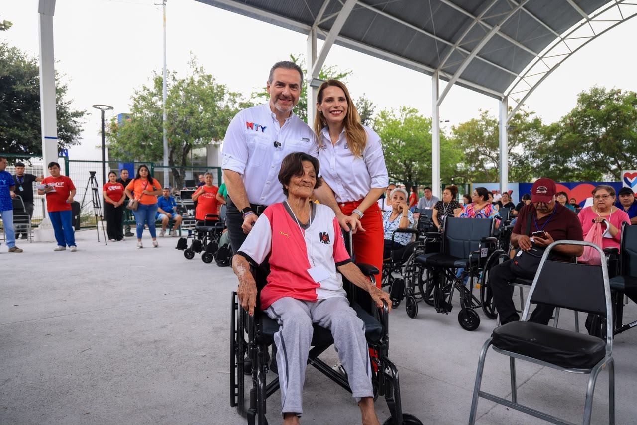 Rebasa Monterrey los 4 mil aparatos funcionales entregados a personas con discapacidad