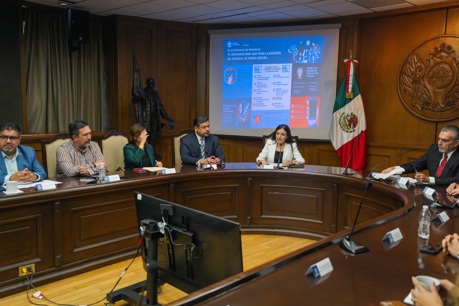 Anuncia Monterrey campaña preventiva de fraudes en el marco del Mundial de Futbol