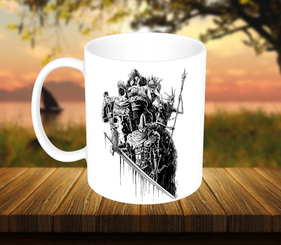 Caneca Dark Souls III – A Confraria dos Senhores das Cinzas