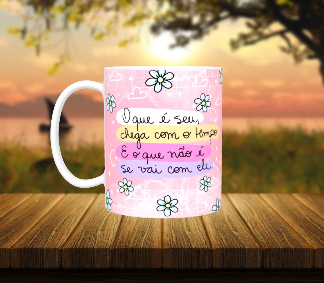 Caneca de Porcelana - O Tempo 2