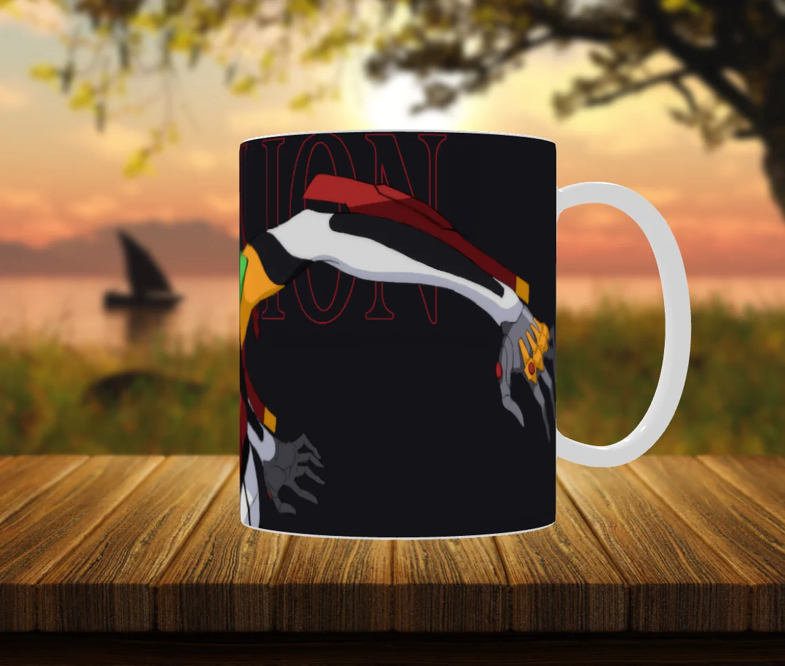 Caneca Geek Unidade 02 – EVA-02 | Neon Genesis Evangelion ☕🤖 2