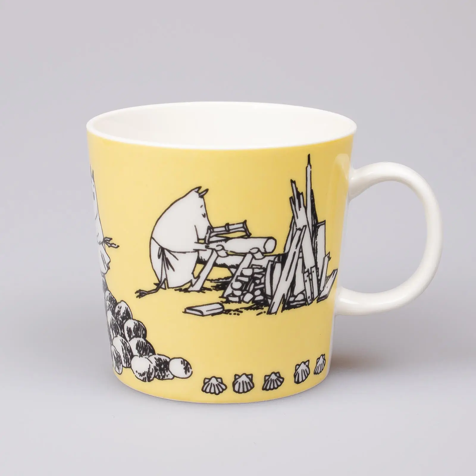 Moomin mug – Mug Yellow – (1990 – 1996)