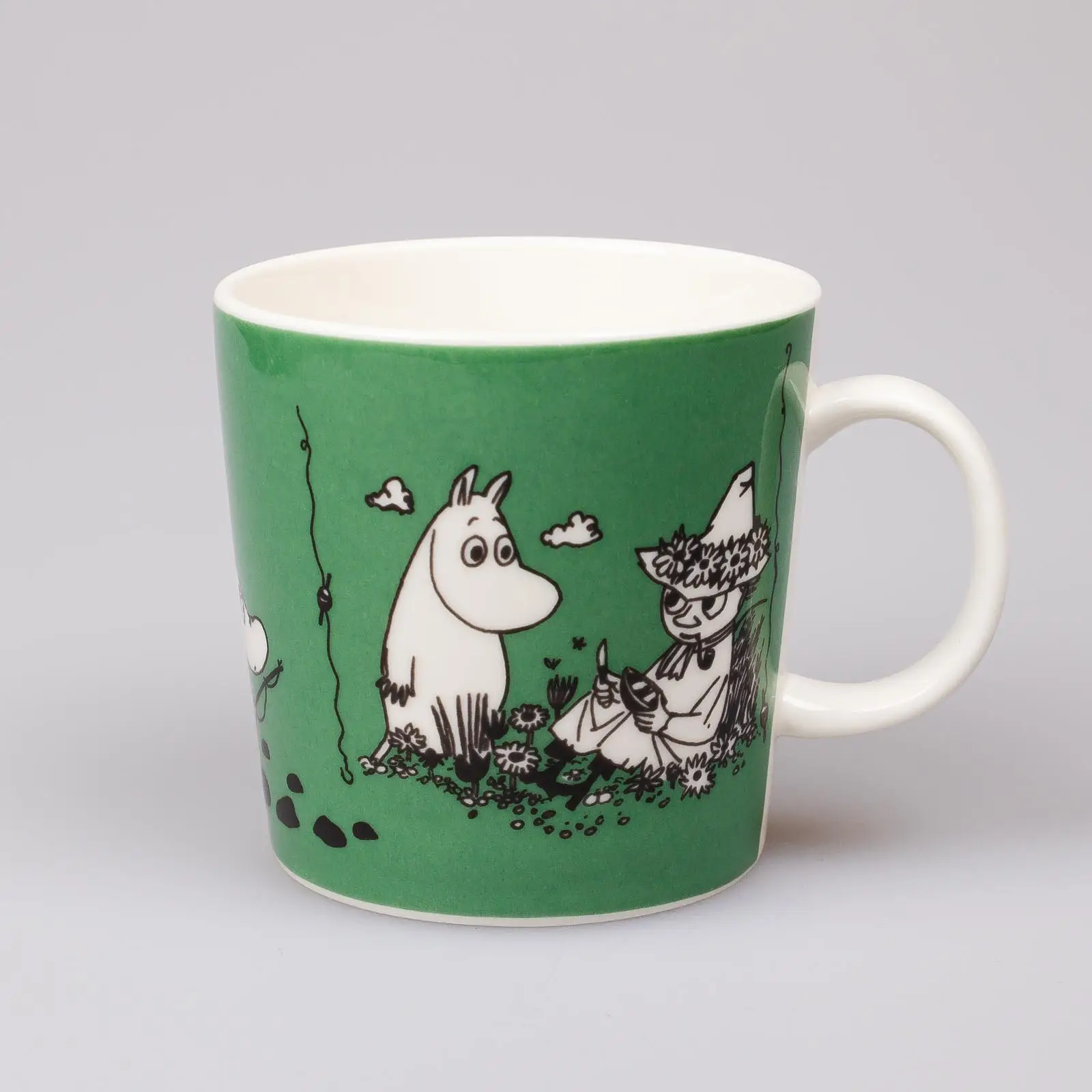 Moomin mug – Mug Dark Green – (1991 – 1996)