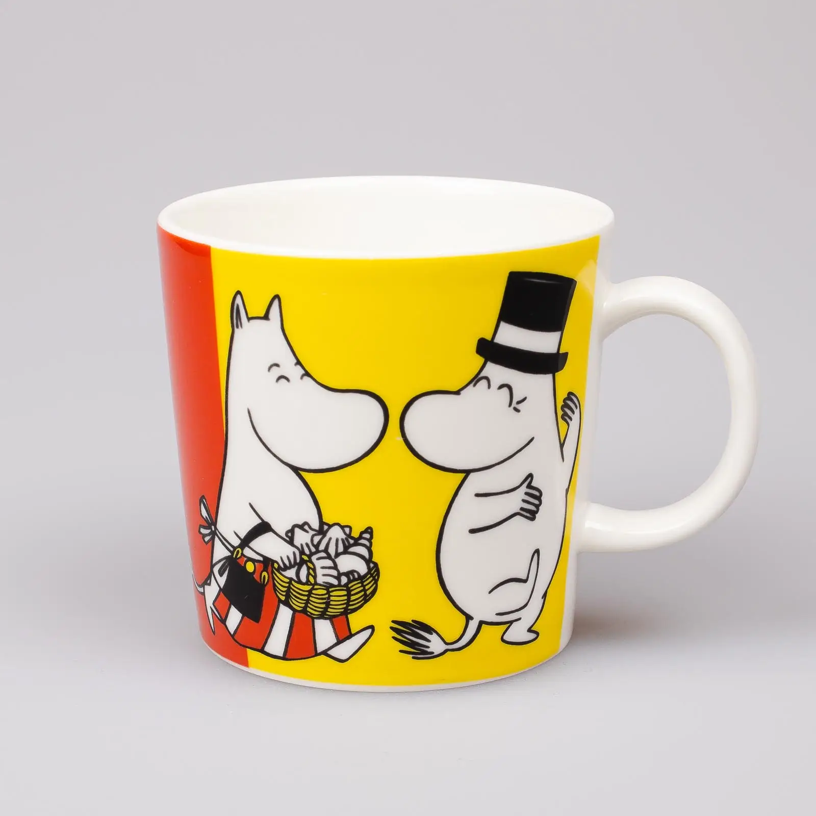 Mug Enfant Moomin en émail « Happy Family »