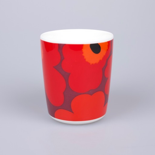 Unikko Mug Red-Orange-Lilac 2,5 dl - Oiva Unikko | Mukify