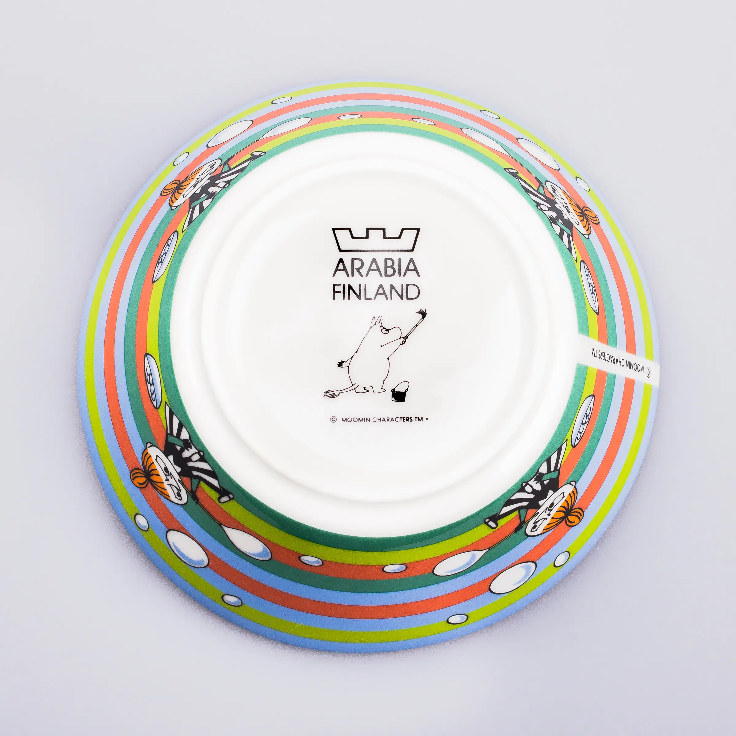 ARABIA - ARABIA ムーミンマグ soap bubbles  2011夏限定 Soap Bubbles - Moomin Bowl | Mukify