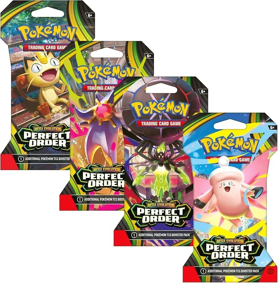 Mega Evolution - Perfect Order: Sleeved Booster Packs