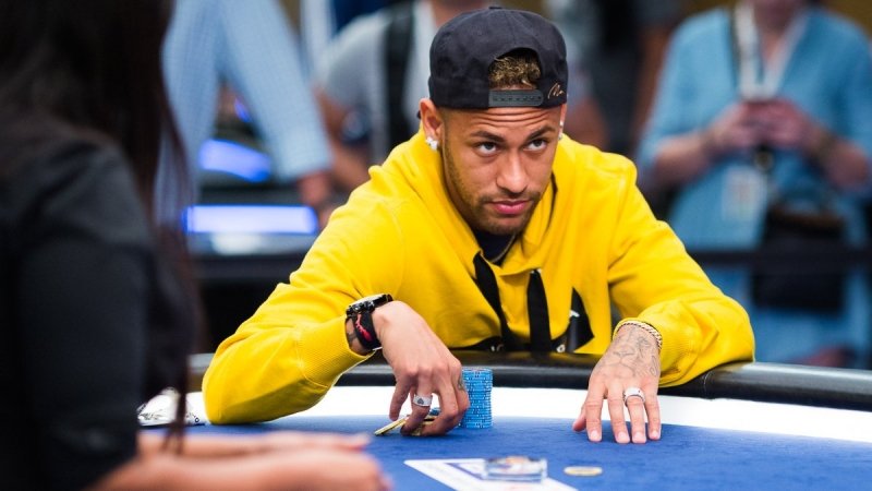 Neymar poker brazil
