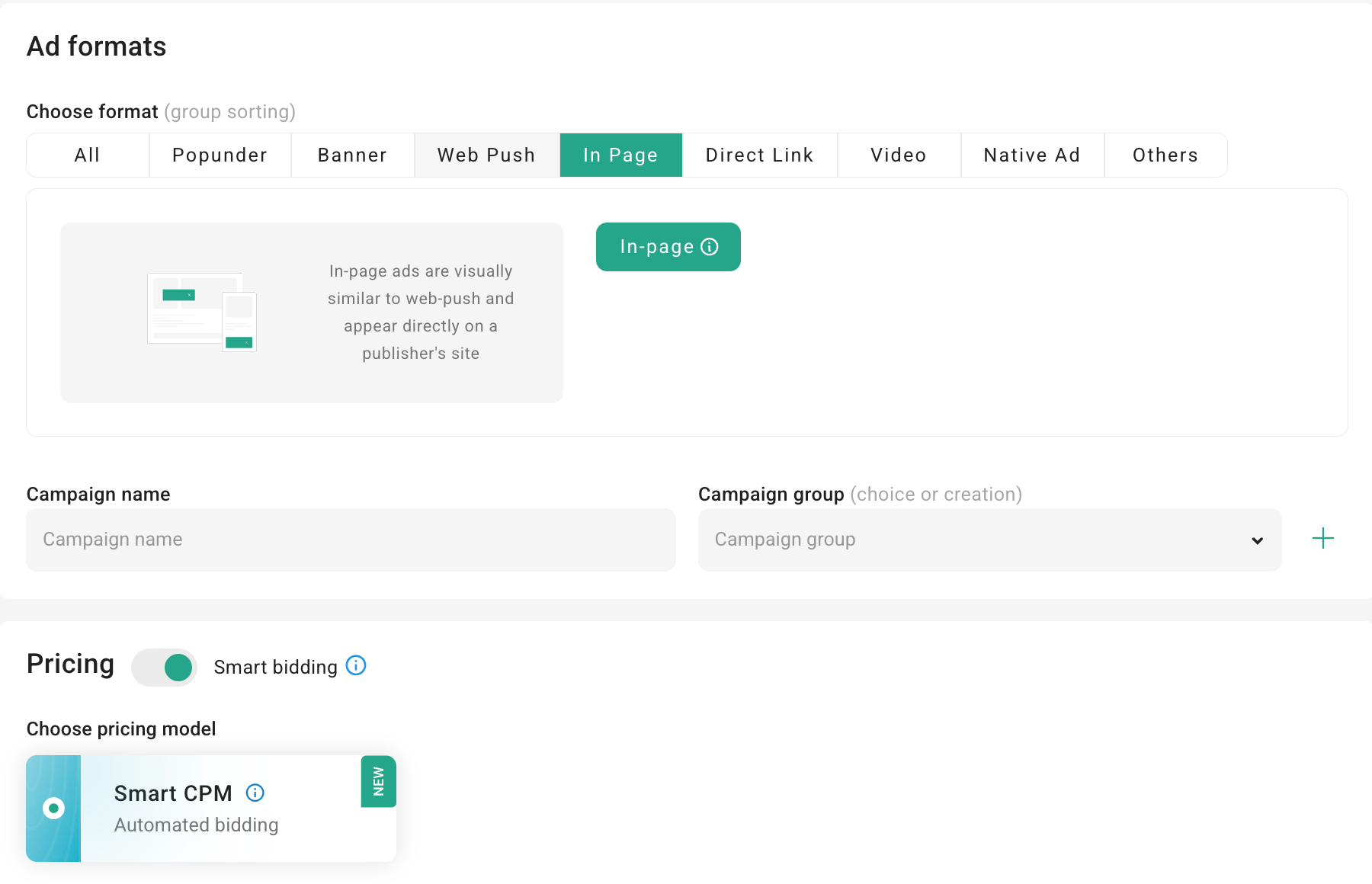 Smart CPM на In-Page: Как автоматизировать ставки и сэкономить бюджет