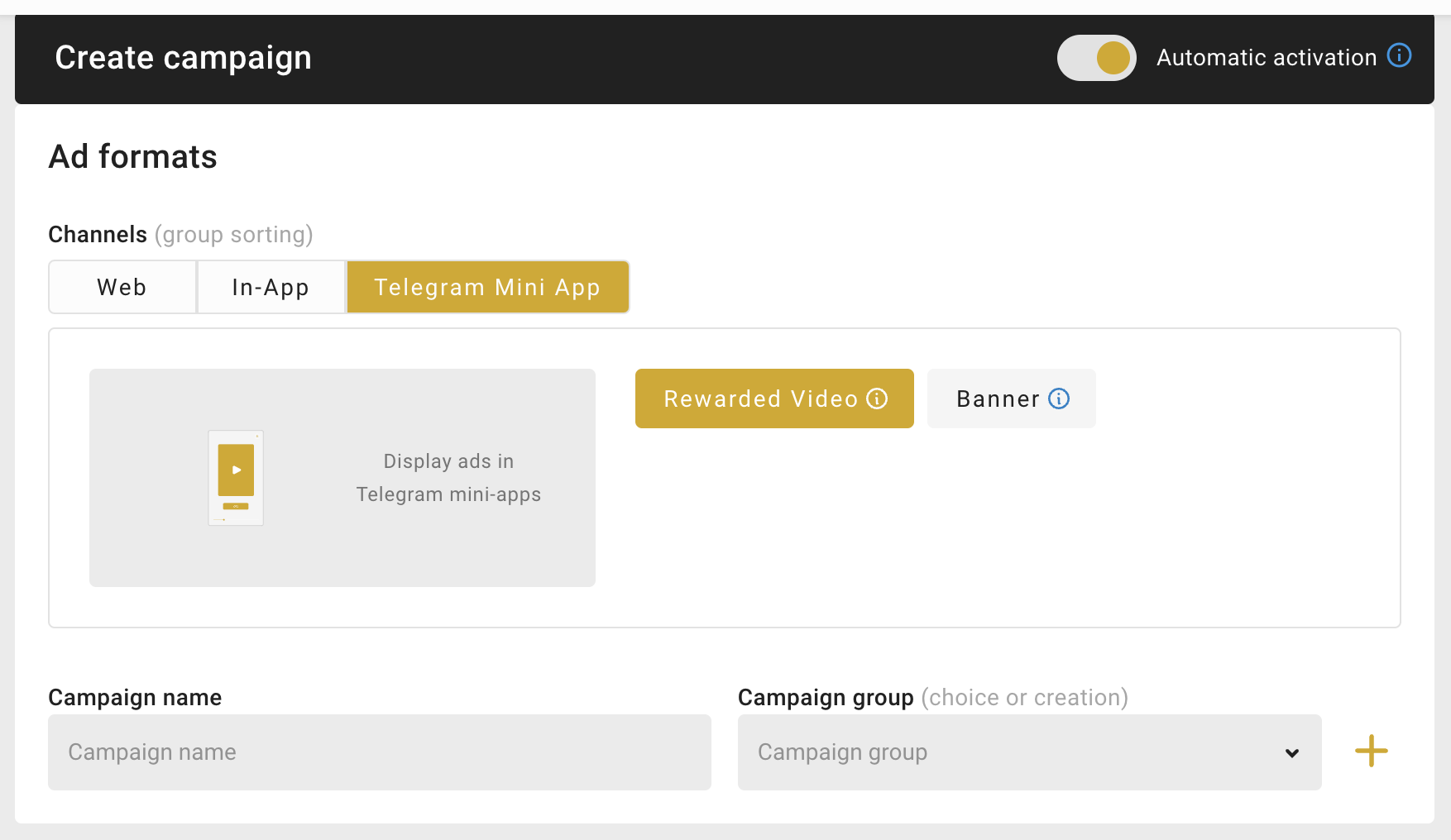 Create Campaign