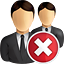 business, users, delete